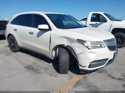5FRYD3H40GB****** · 2016 ACURA MDX TECHNOLOGY   ACURAWATCH PLUS PACKAGES/TECHNOLOGY PACKAGE