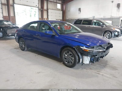 2024 HYUNDAI ELANTRA HYBRID BLUE
