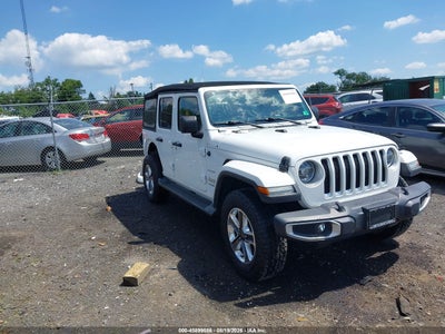 1C4HJXEGXLW****** · 2020 JEEP WRANGLER UNLIMITED SAHARA 4X4