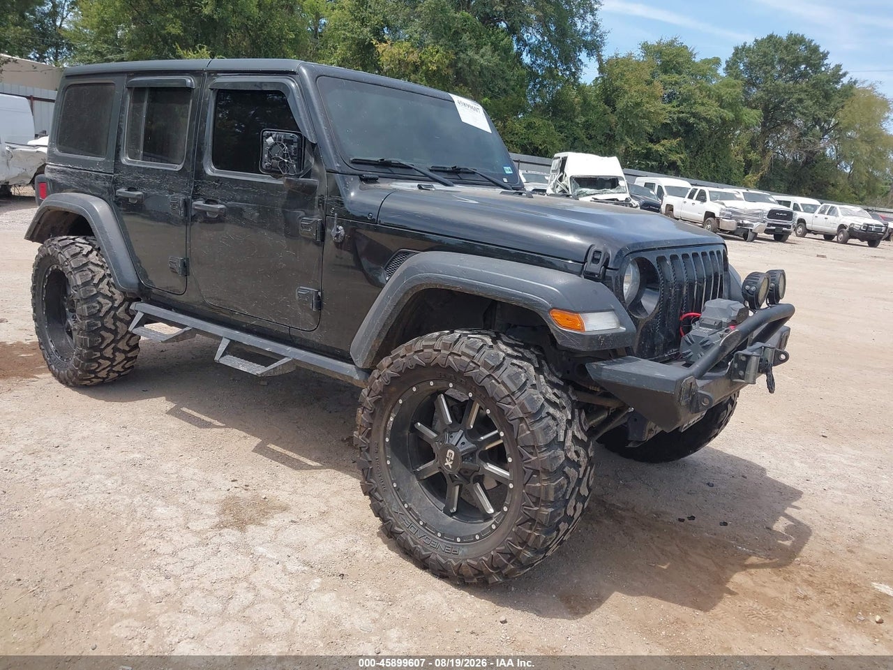 1C4HJXDG7KW****** · 2019 JEEP WRANGLER UNLIMITED SPORT S 4X4