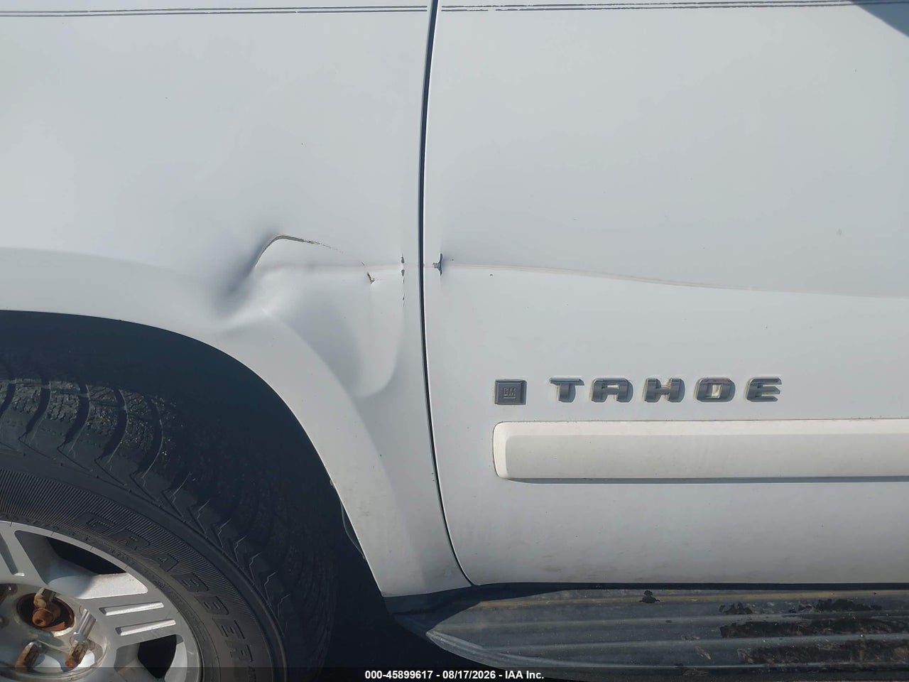 1GNFK13038R****** · 2008 CHEVROLET TAHOE LTZ · 6/11