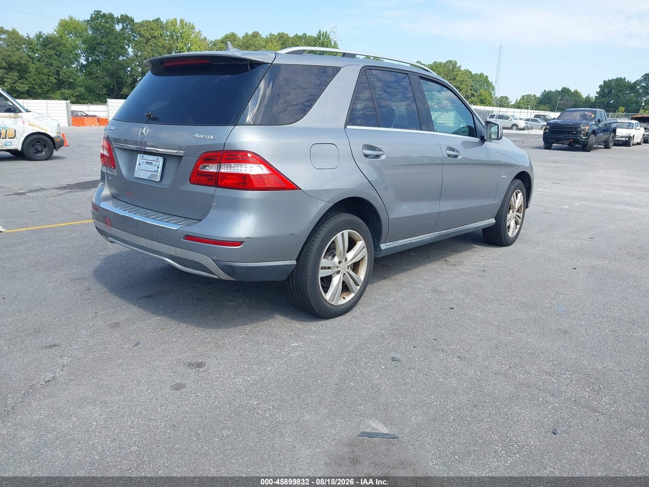 2012 MERCEDES-BENZ ML 350 4MATIC · 4/11