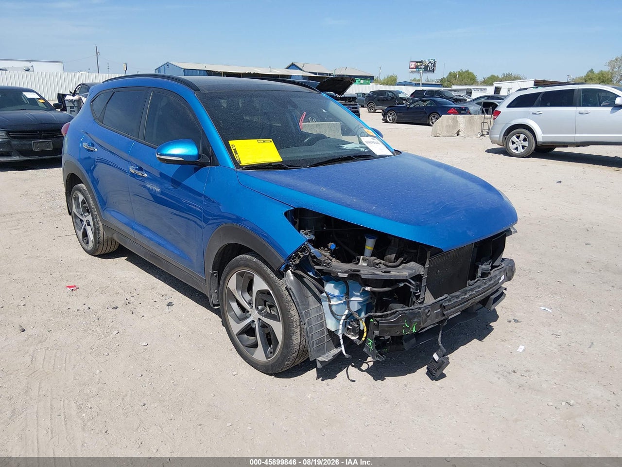 KM8J33A23GU****** · 2016 HYUNDAI TUCSON LIMITED