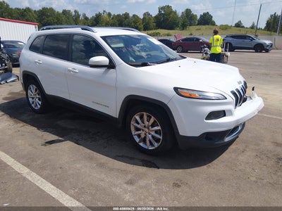1C4PJLDB8GW****** · 2016 JEEP CHEROKEE LIMITED