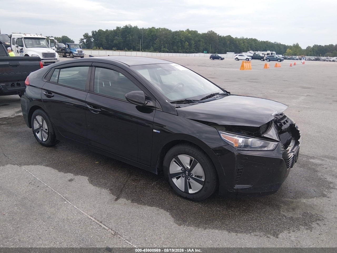 2018 HYUNDAI IONIQ HYBRID BLUE