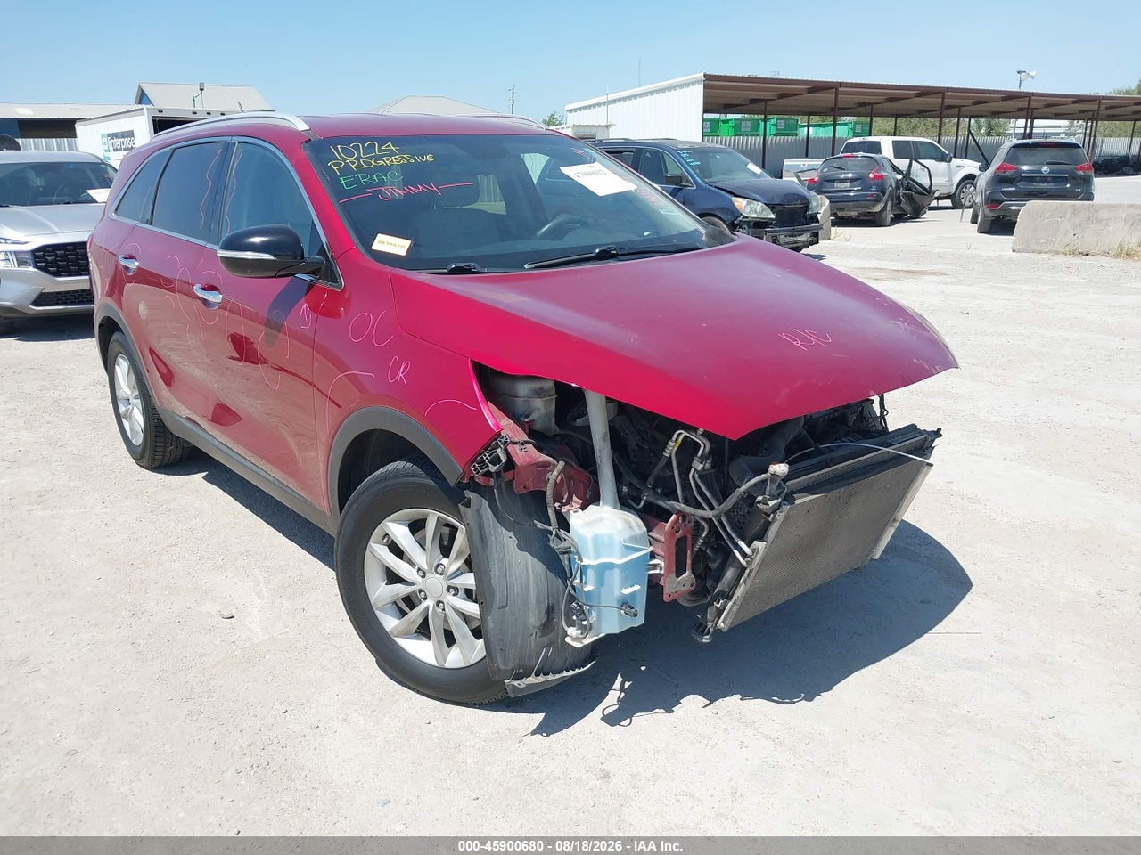 5XYPG4A55HG****** · 2017 KIA SORENTO 3.3L LX
