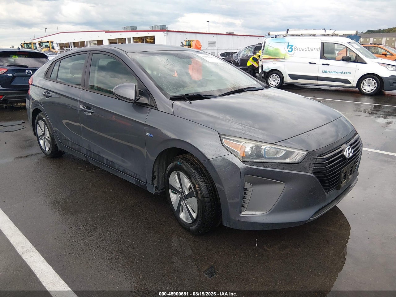 2019 HYUNDAI IONIQ HYBRID BLUE