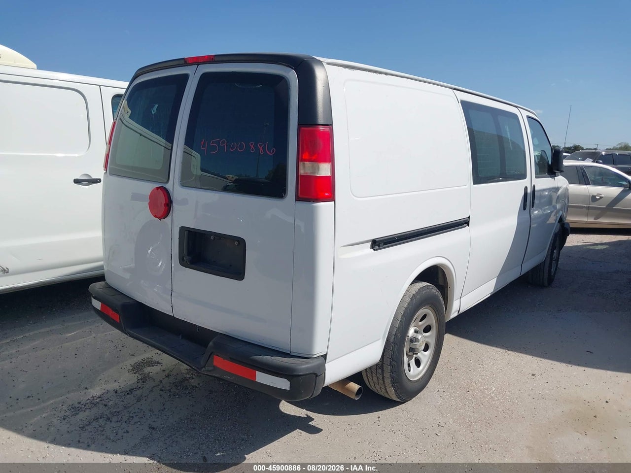2013 CHEVROLET EXPRESS 1500 WORK VAN · 4/11
