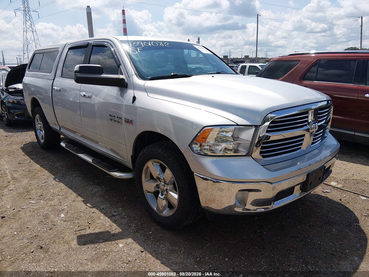 1C6RR7TT0HS****** · 2017 RAM 1500 BIG HORN  4X4 6'4 BOX