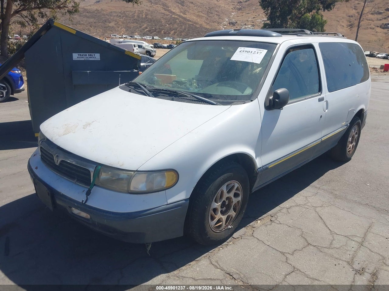 1996 MERCURY VILLAGER · 2/11