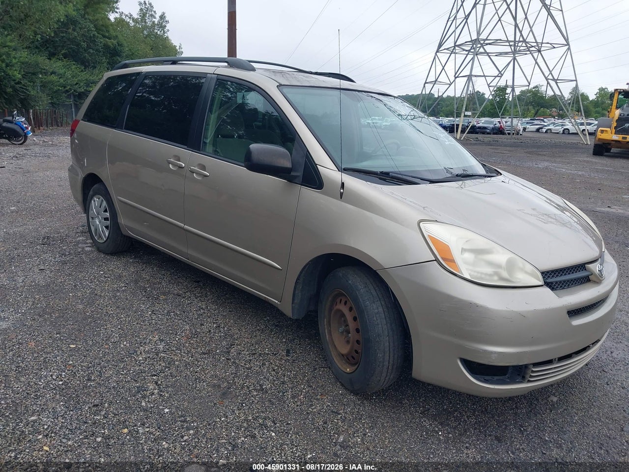 5TDZA23C25S****** · 2005 TOYOTA SIENNA LE