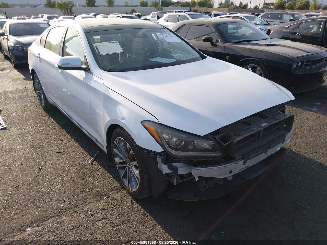 KMHGN4JE6GU****** · 2016 HYUNDAI GENESIS 3.8