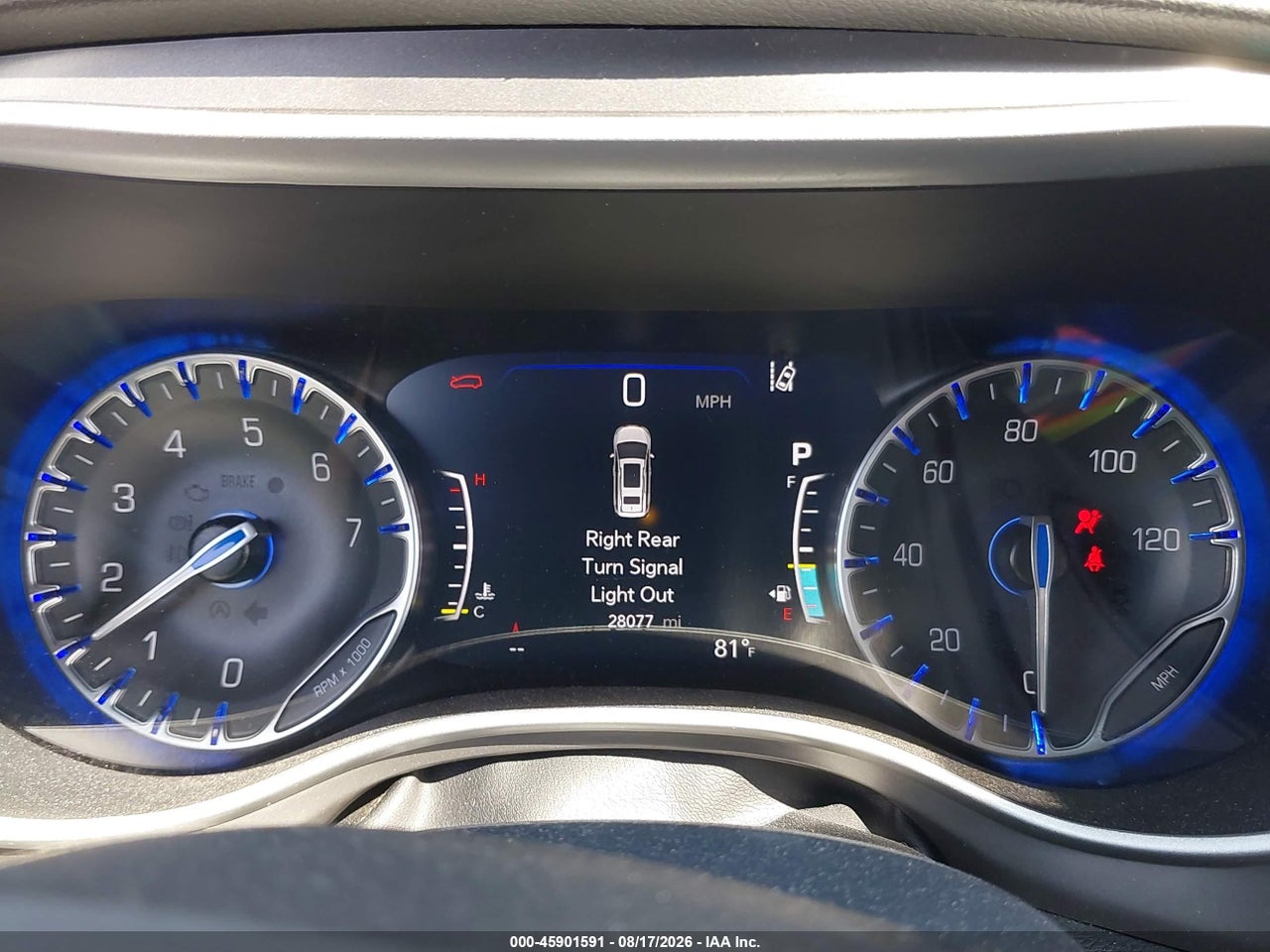 2C4RC1BG9SR****** · 2025 CHRYSLER PACIFICA SELECT · 7/11