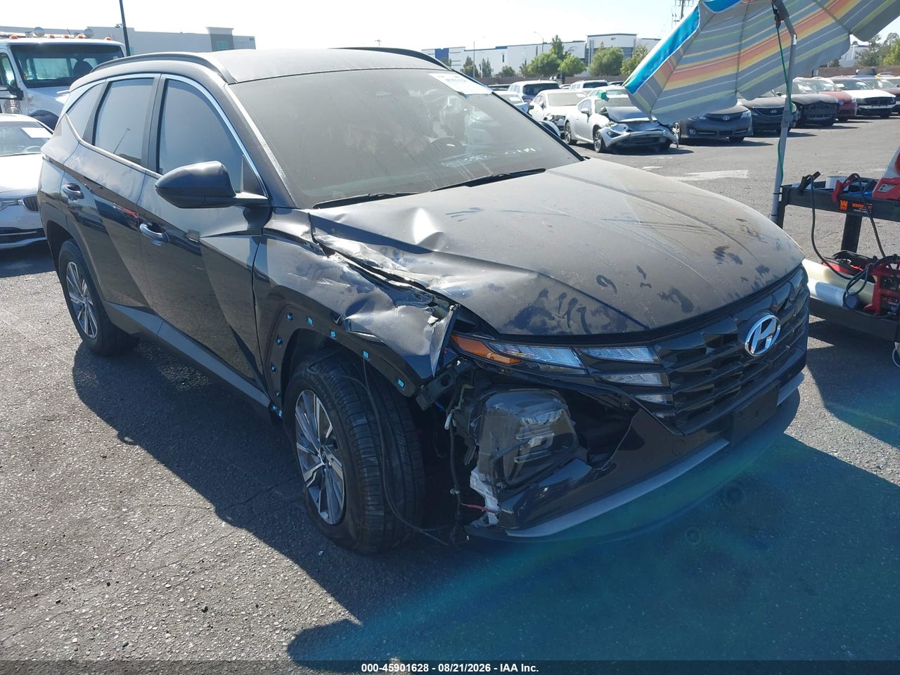 2024 HYUNDAI TUCSON HYBRID BLUE