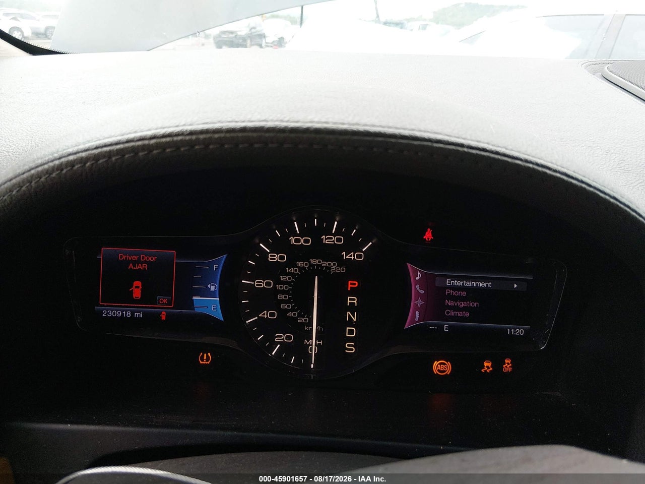 2LMDJ6JK7DB****** · 2013 LINCOLN MKX   · 7/11