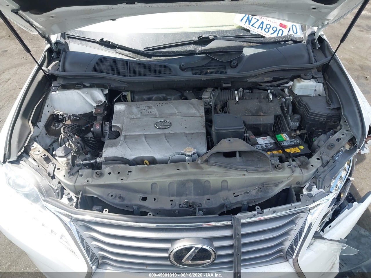 2T2ZK1BA7FC****** · 2015 LEXUS RX 350   · 10/11