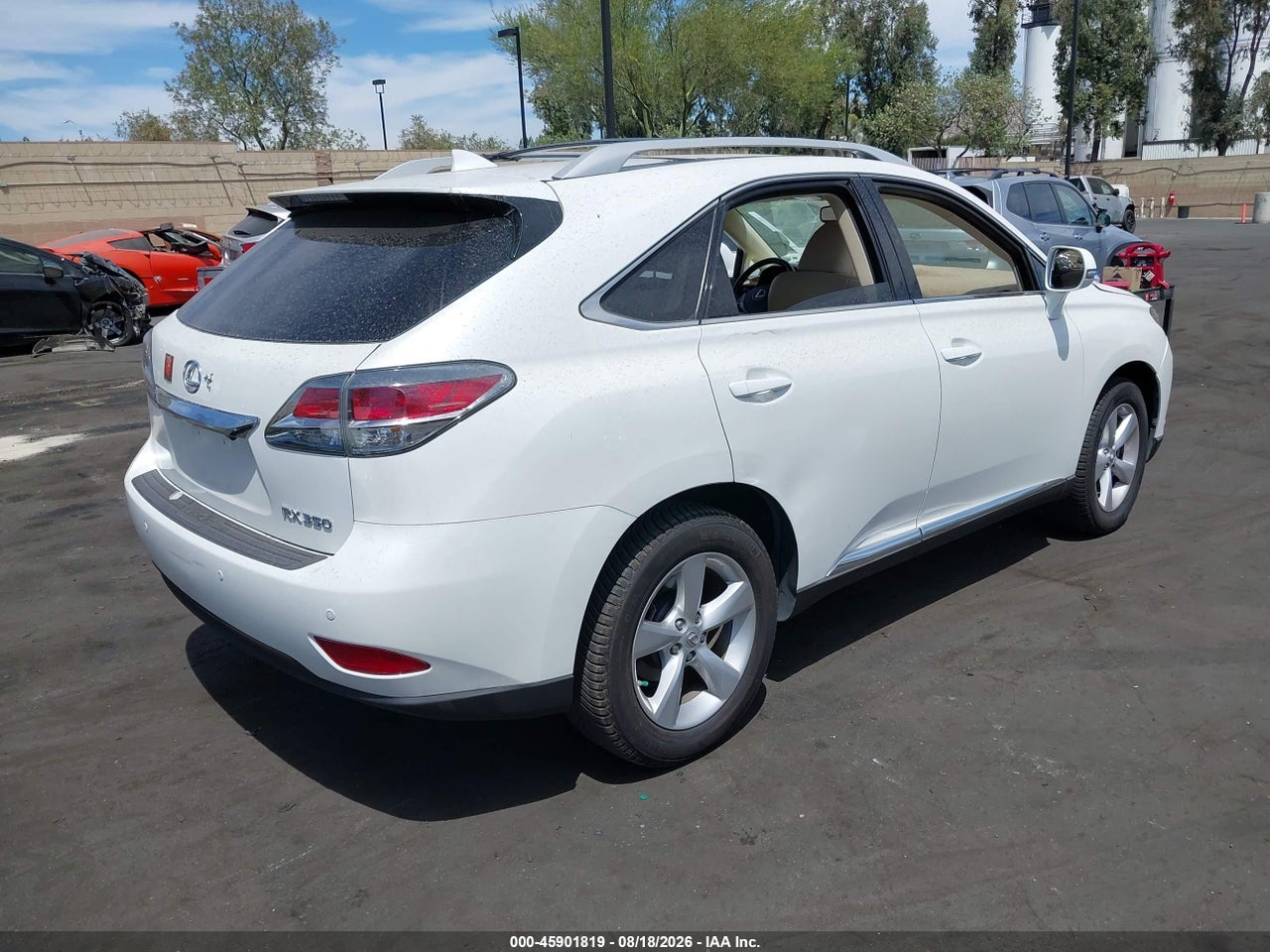 2T2ZK1BA7FC****** · 2015 LEXUS RX 350   · 4/11