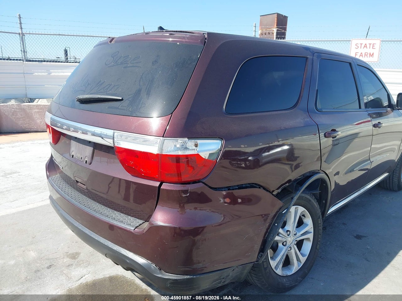 2012 DODGE DURANGO SXT · 6/11