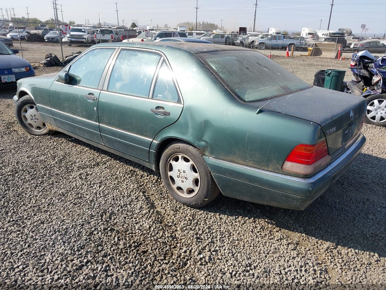 1995 MERCEDES-BENZ S 500 · 3/11