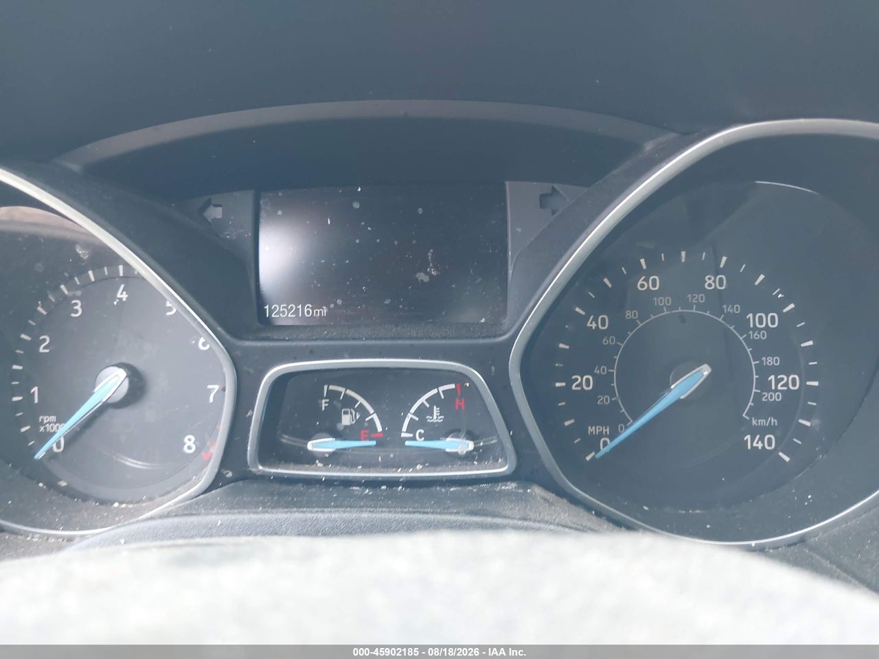 1FADP3FE7JL****** · 2018 FORD FOCUS SE · 7/11