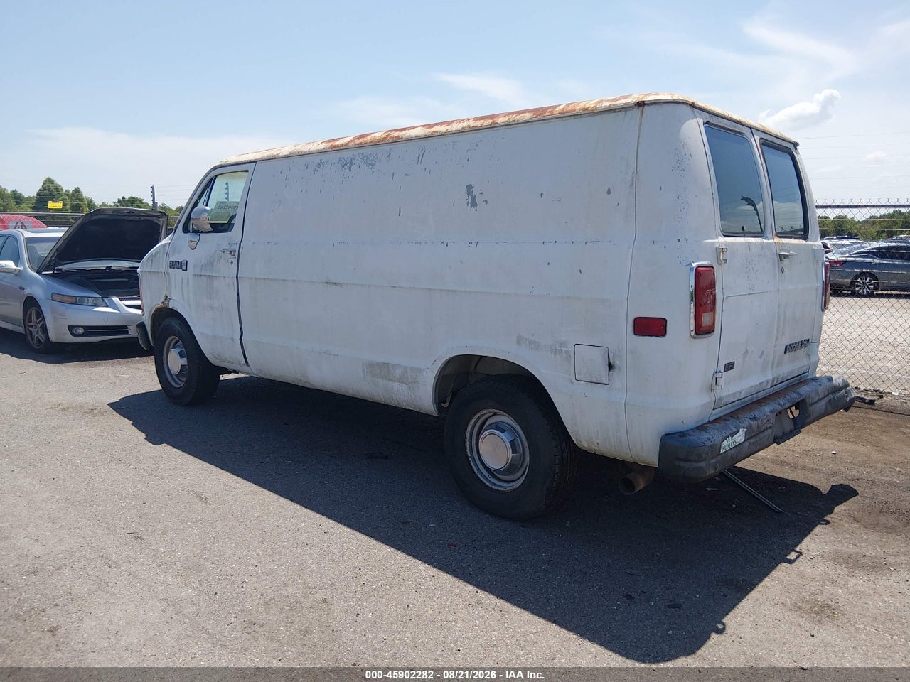 1990 DODGE RAM VAN B250 · 3/11