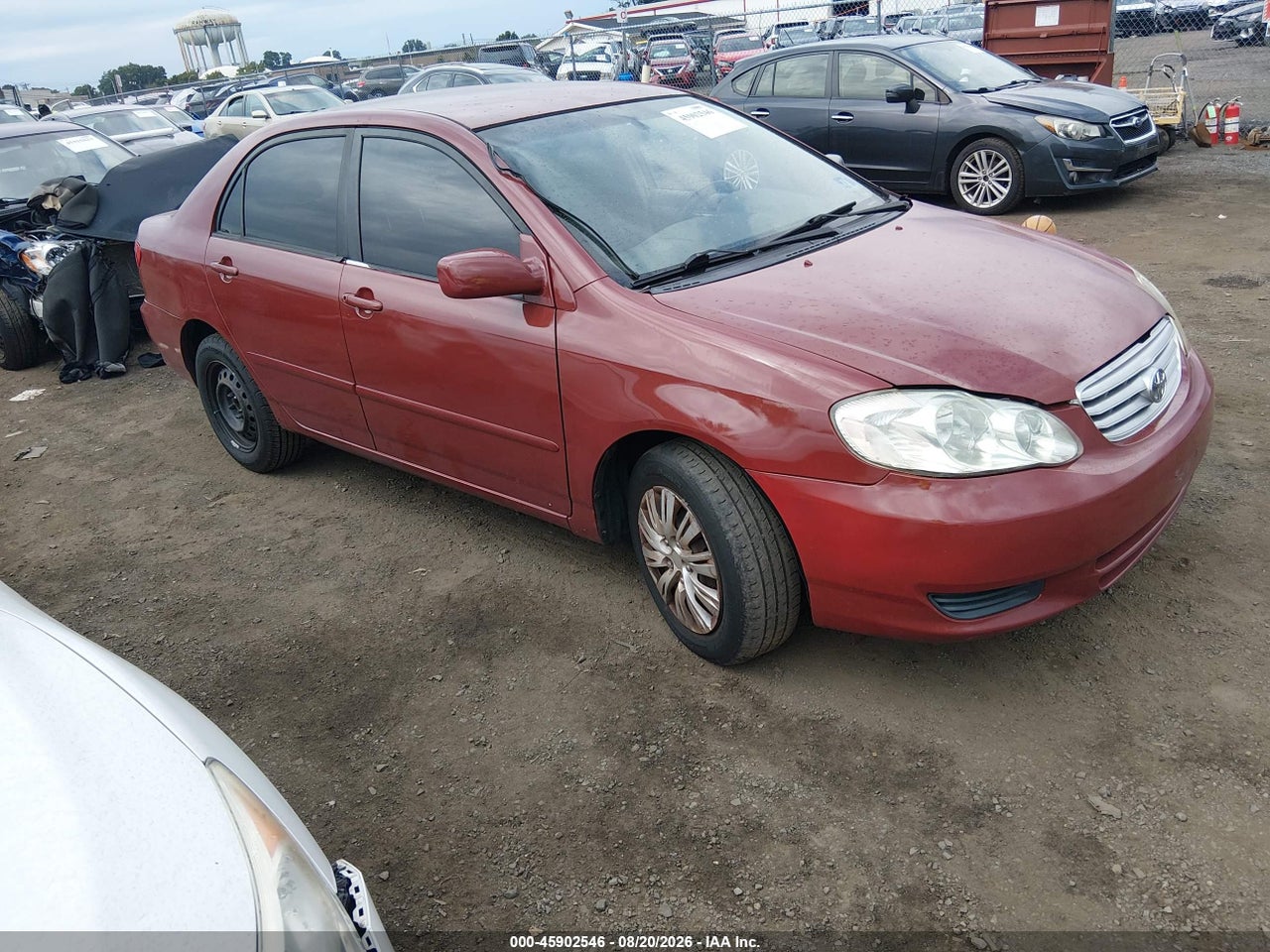 JTDBR32E442****** · 2004 TOYOTA COROLLA LE