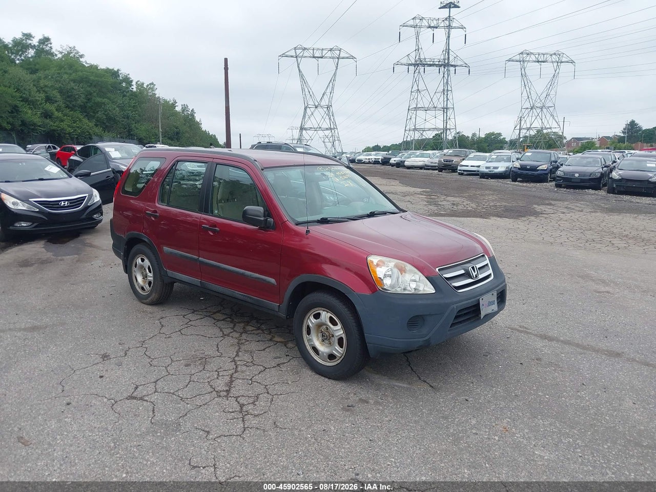 SHSRD78586U****** · 2006 HONDA CR-V LX