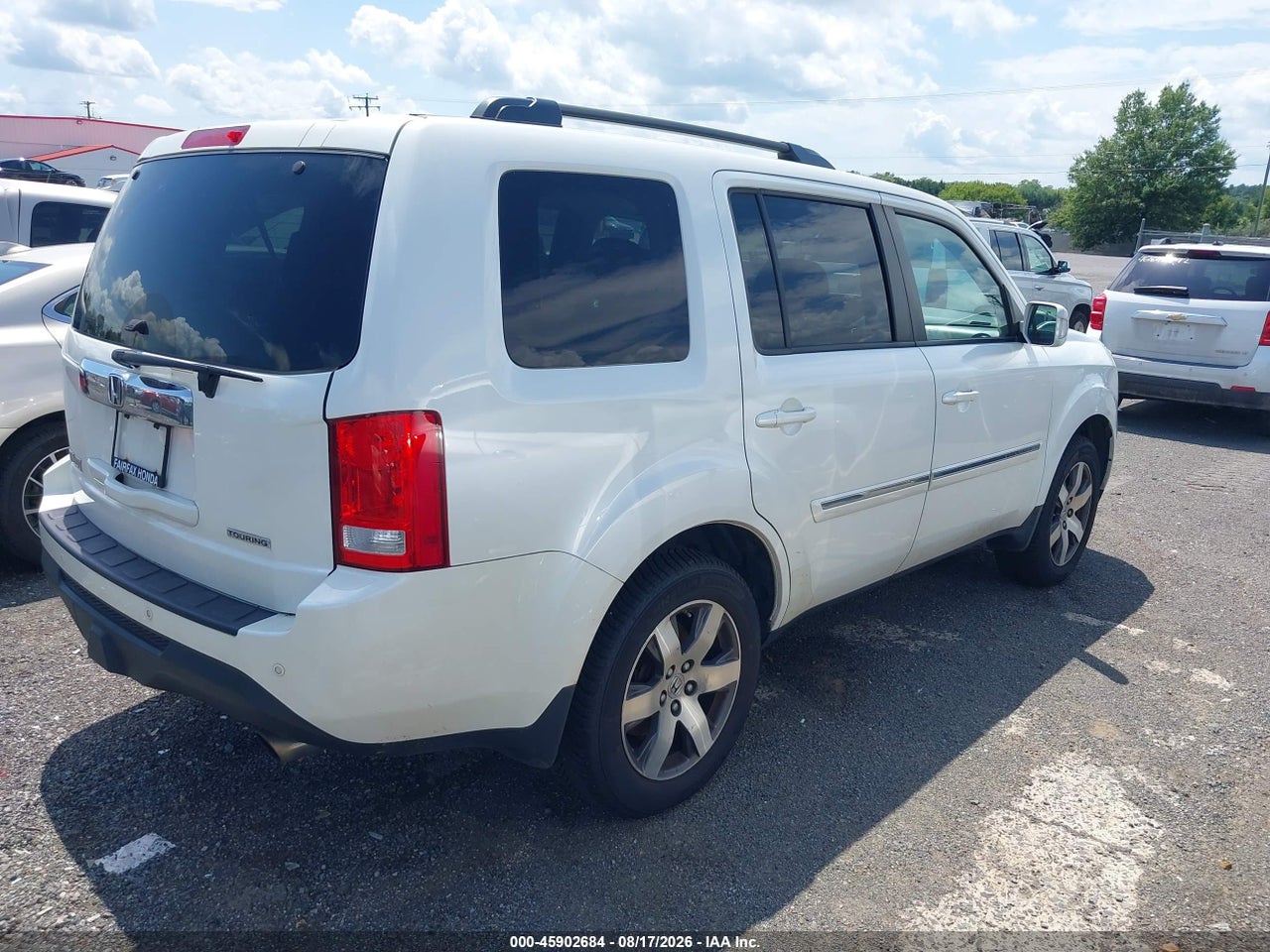 2012 HONDA PILOT TOURING · 4/11
