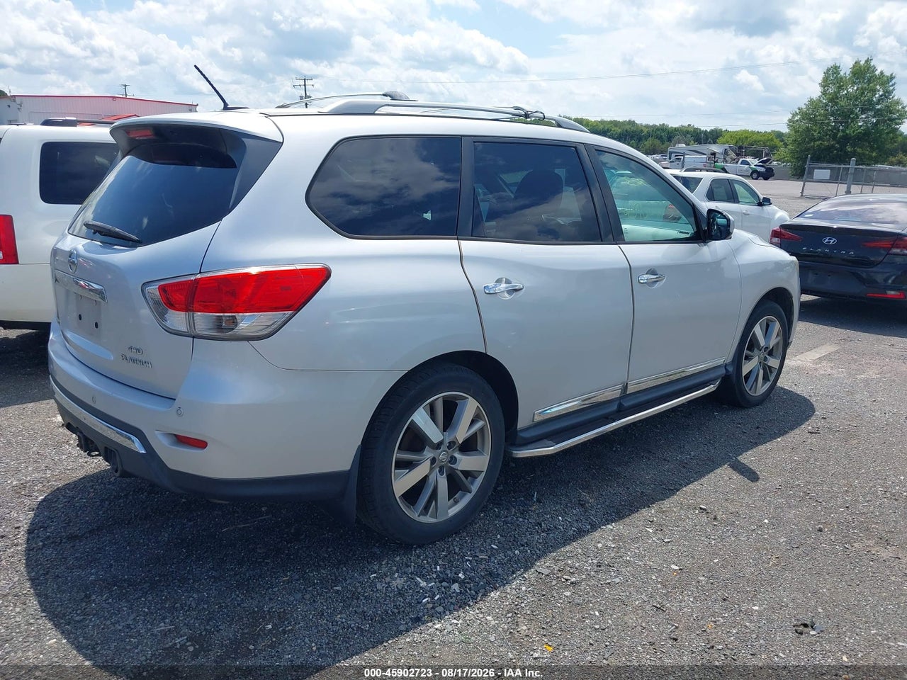 5N1AR2MM3EC****** · 2014 NISSAN PATHFINDER PLATINUM · 4/11