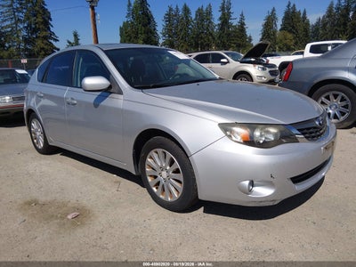 JF1GH60689H****** · 2009 SUBARU IMPREZA 2.5I