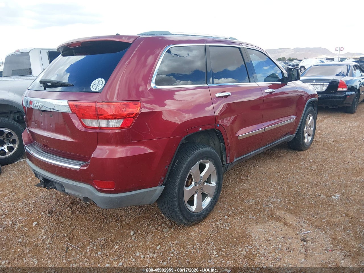2012 JEEP GRAND CHEROKEE LIMITED · 4/11