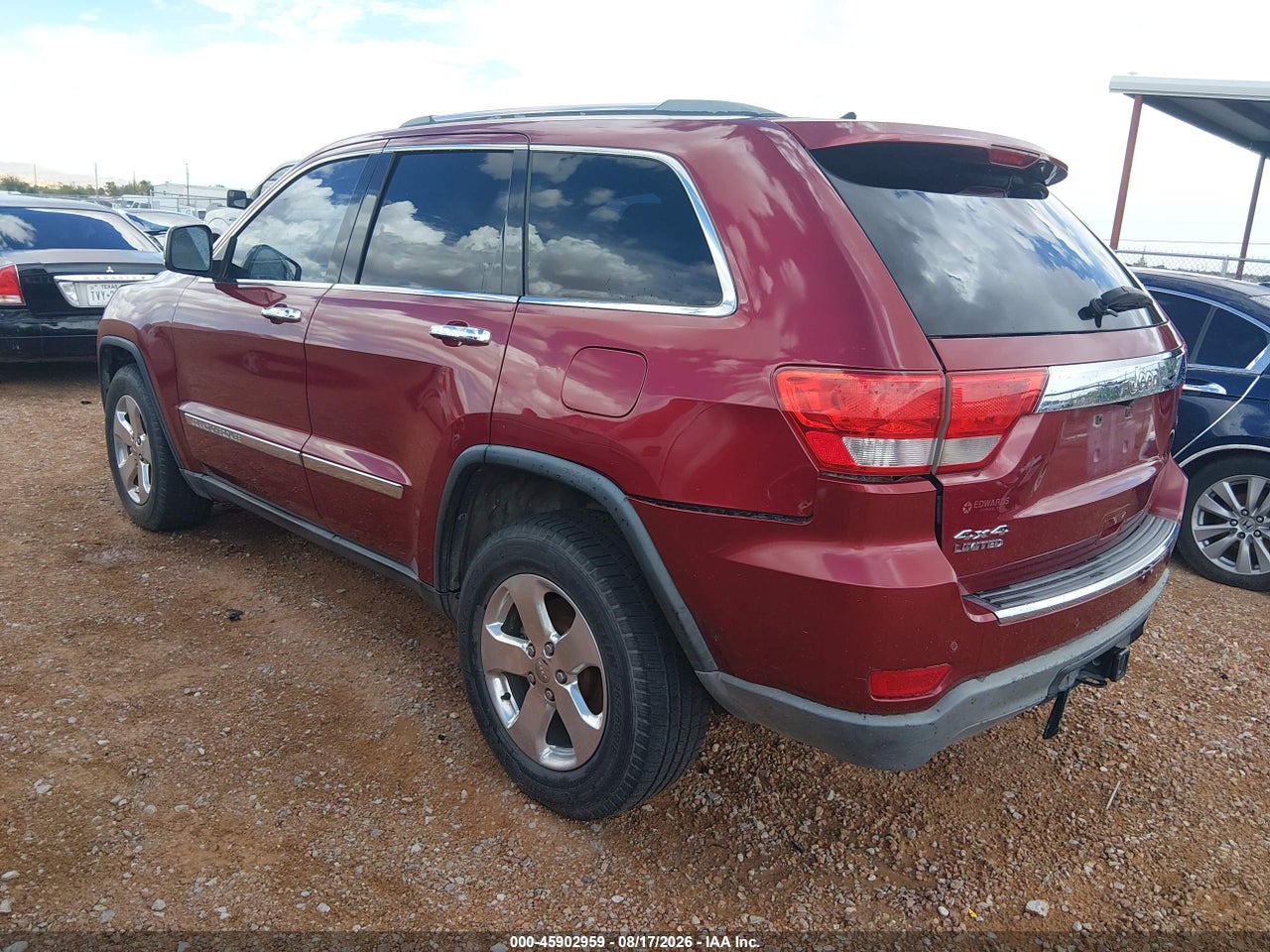 2012 JEEP GRAND CHEROKEE LIMITED · 3/11