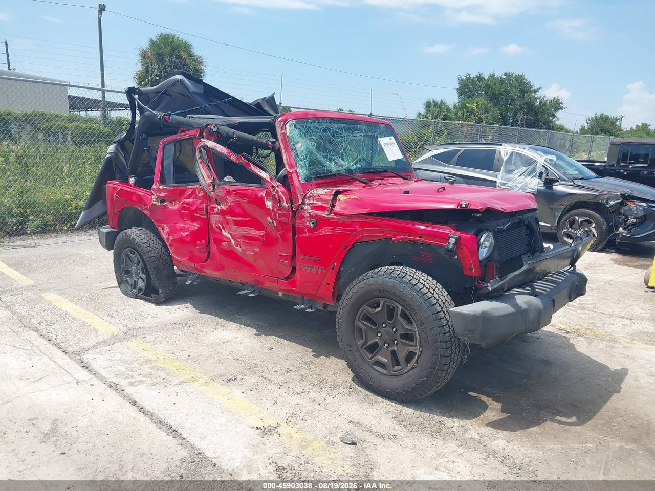 1C4HJWDG8EL****** · 2014 JEEP WRANGLER UNLIMITED SPORT