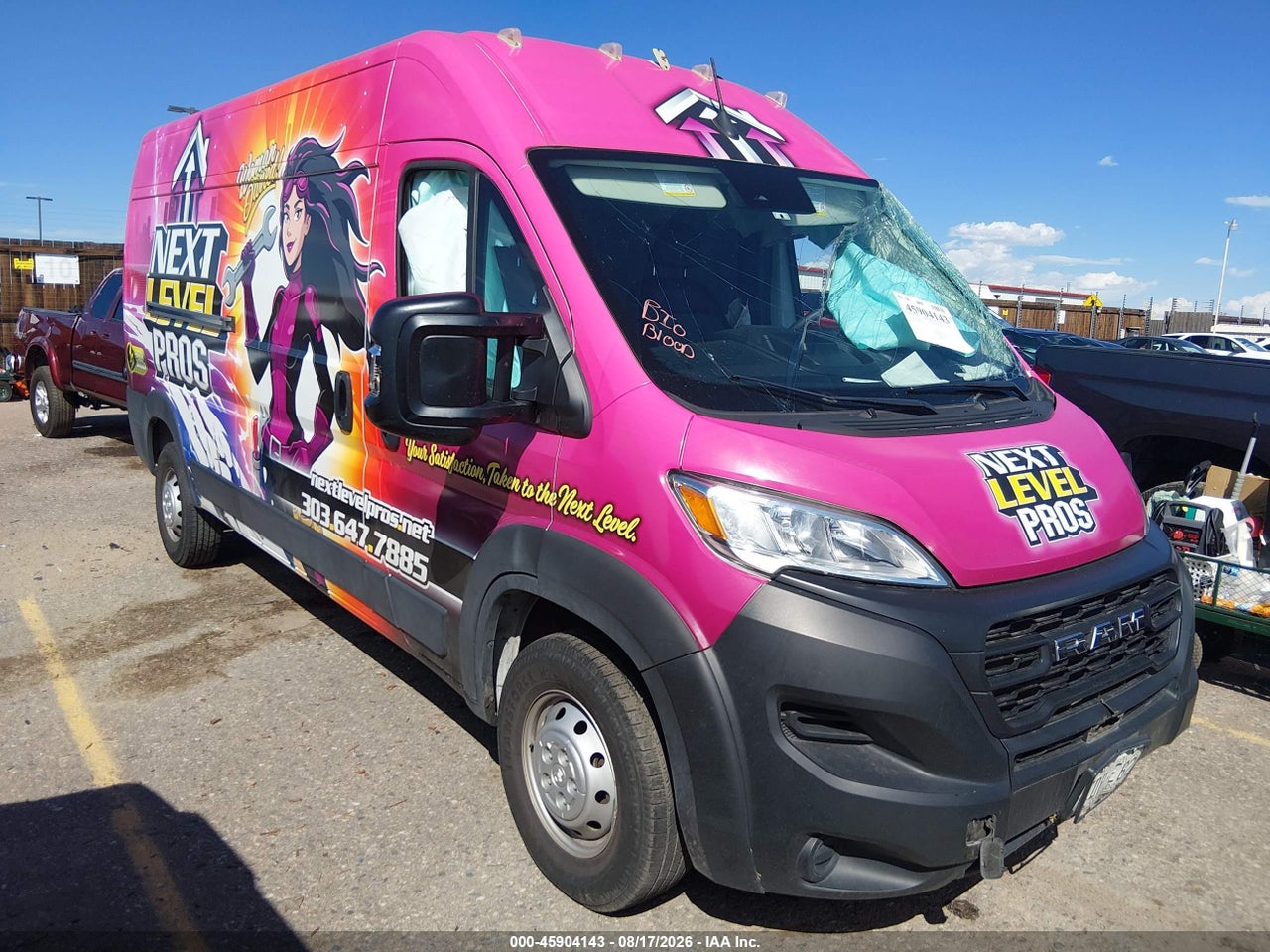 3C6LRVDG5PE****** · 2023 RAM PROMASTER 2500 HIGH ROOF 159 WB