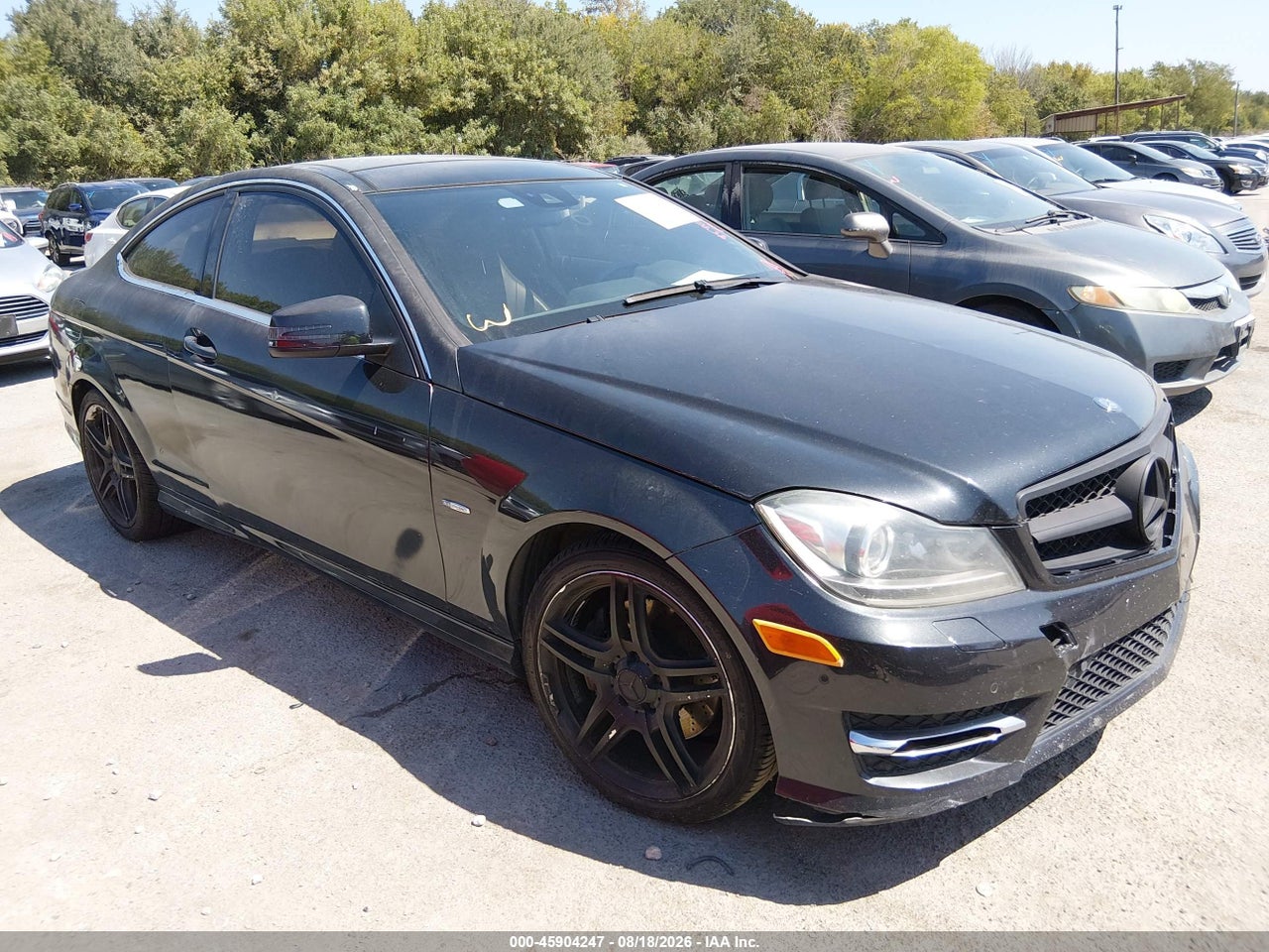 WDDGJ5HB5CF****** · 2012 MERCEDES-BENZ C 350 SPORT