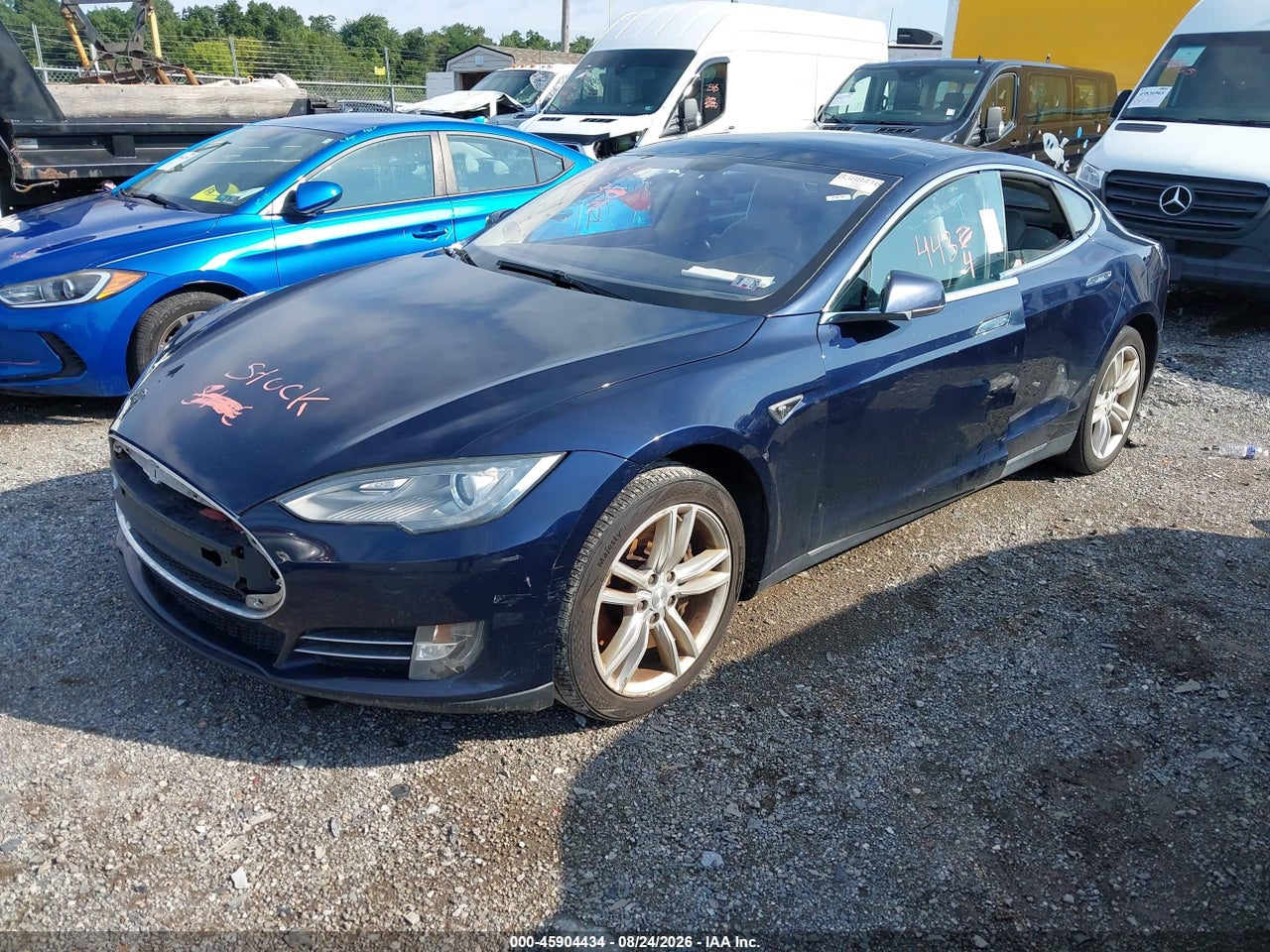 2014 TESLA MODEL S P85 · 2/10