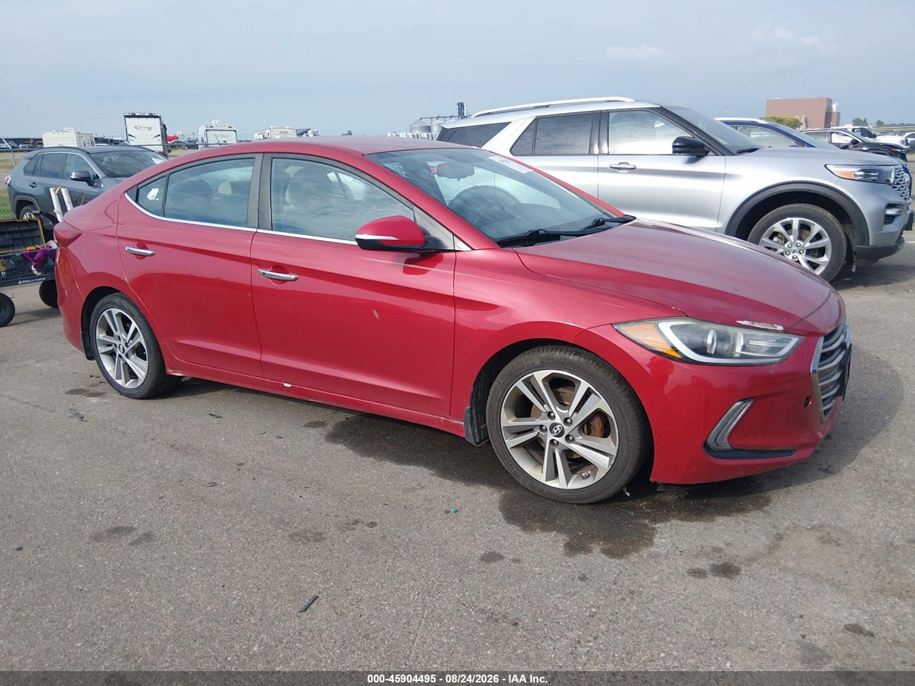KMHD84LF0HU****** · 2017 HYUNDAI ELANTRA LIMITED