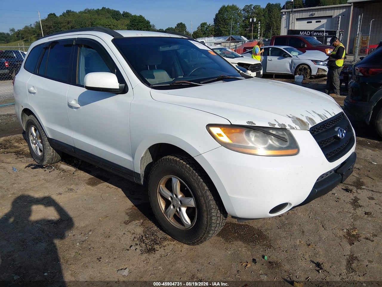 5NMSG73D28H****** · 2008 HYUNDAI SANTA FE GLS