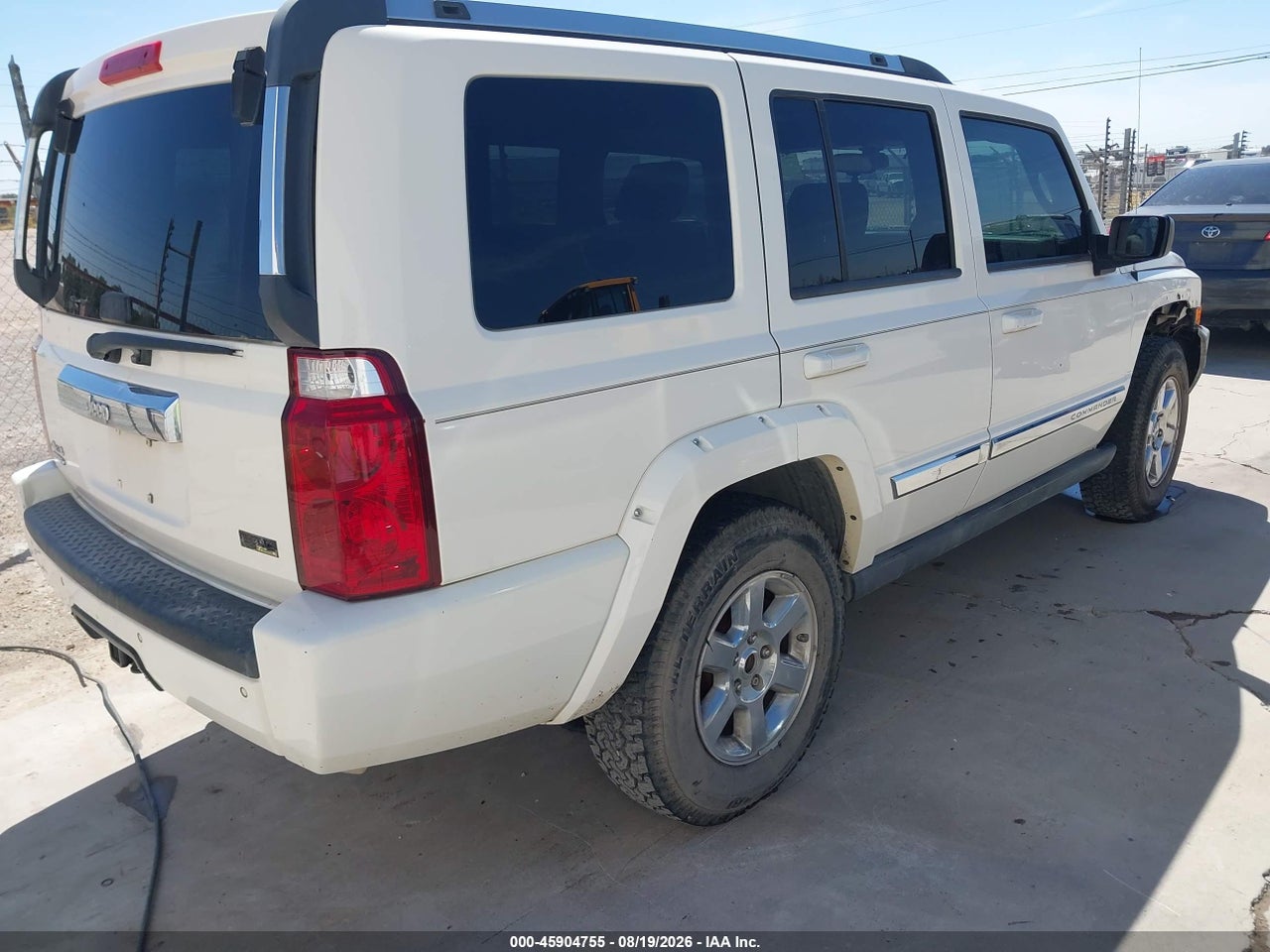 2007 JEEP COMMANDER LIMITED · 4/11