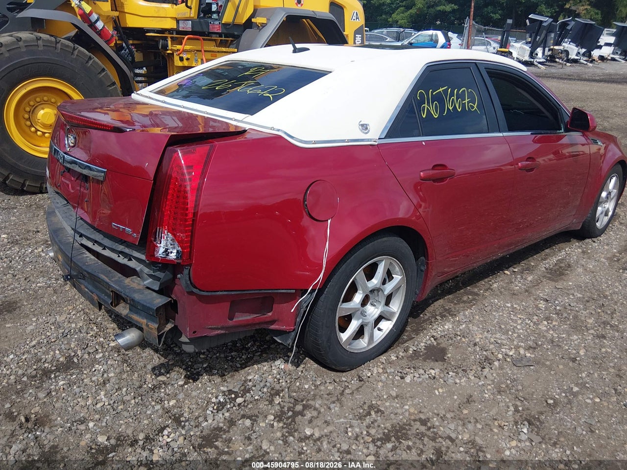 2008 CADILLAC CTS AWD W/1SA · 4/10