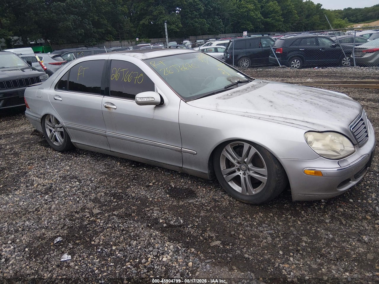 WDBNG84J55A****** · 2005 MERCEDES-BENZ S 500 4MATIC