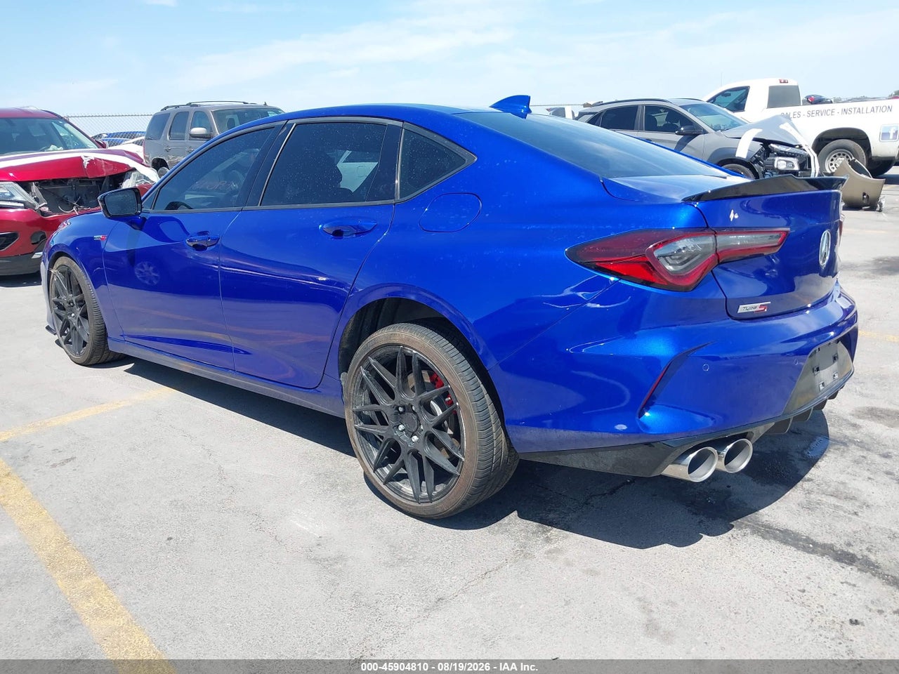 19UUB7F99PA****** · 2023 ACURA TLX TYPE S - HP WHEEL AND TIRE · 3/11