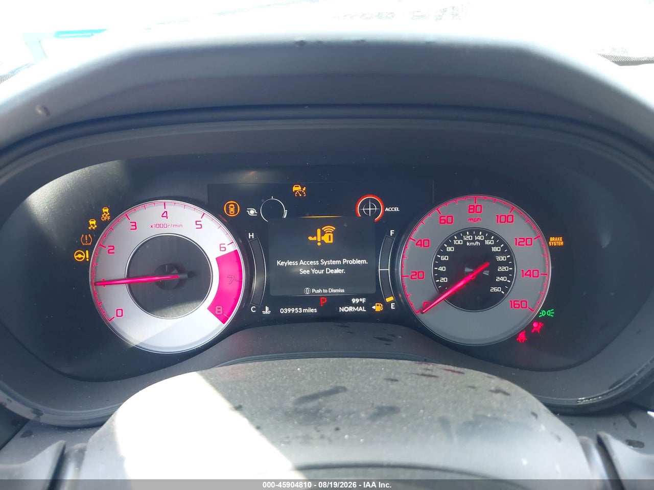 19UUB7F99PA****** · 2023 ACURA TLX TYPE S - HP WHEEL AND TIRE · 7/11