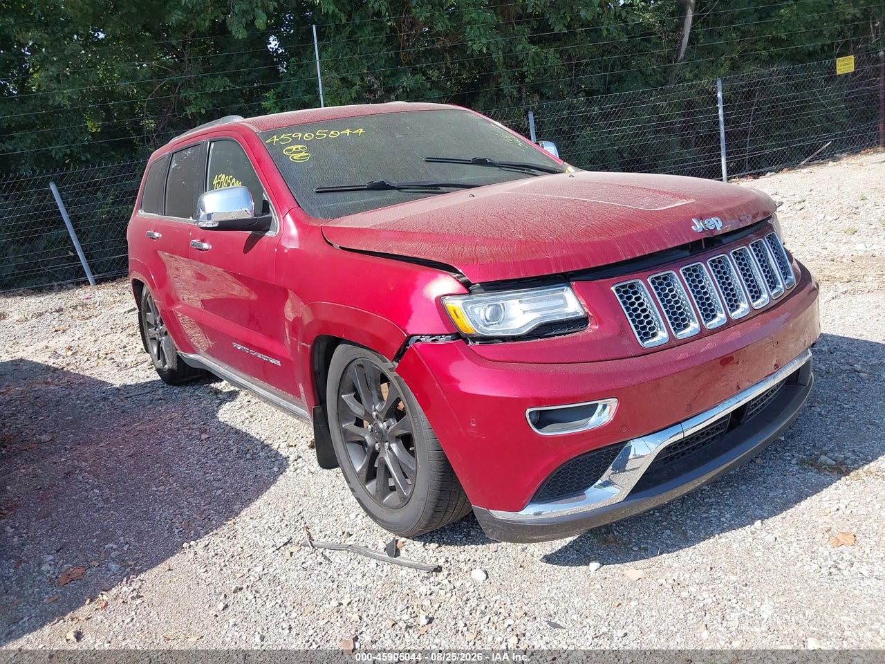 1C4RJFJG1FC****** · 2015 JEEP GRAND CHEROKEE SUMMIT