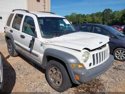 1J4GL48K25W****** · 2005 JEEP LIBERTY SPORT