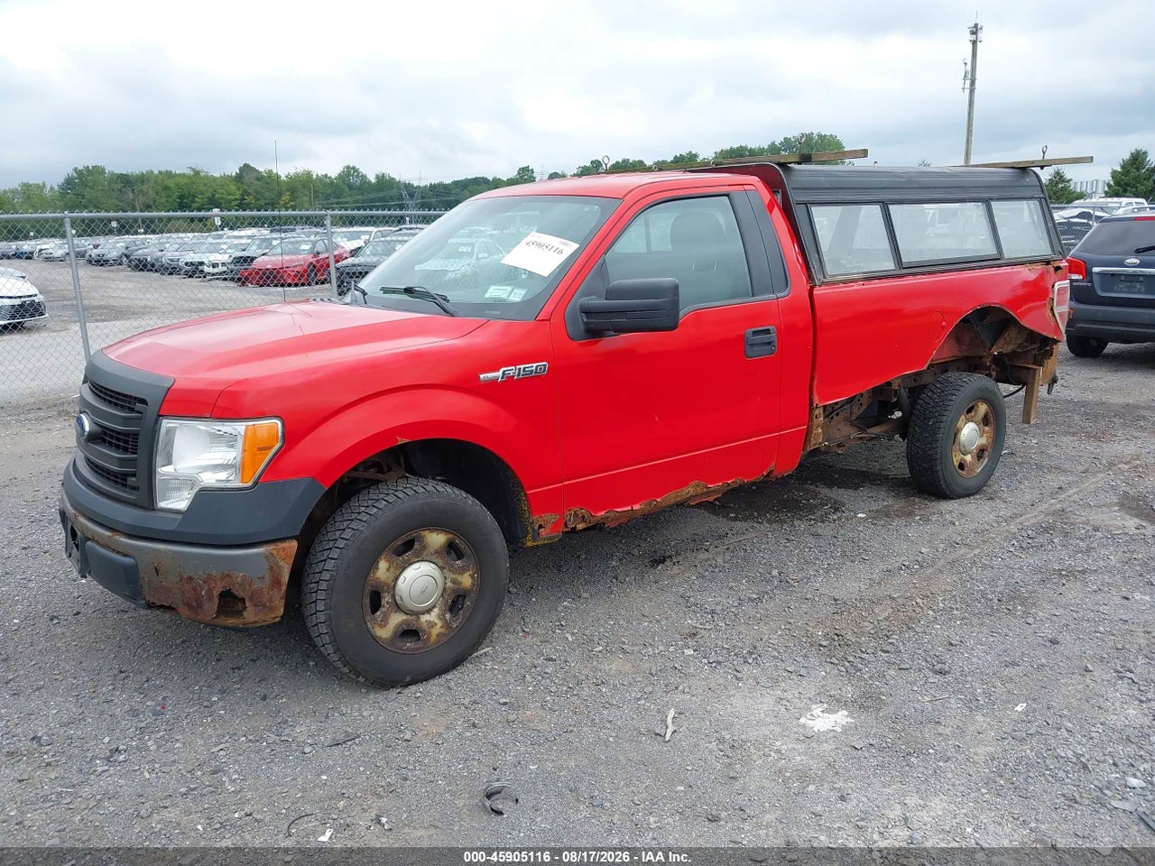 2013 FORD F-150 XL W/HD PAYLOAD PKG · 2/11