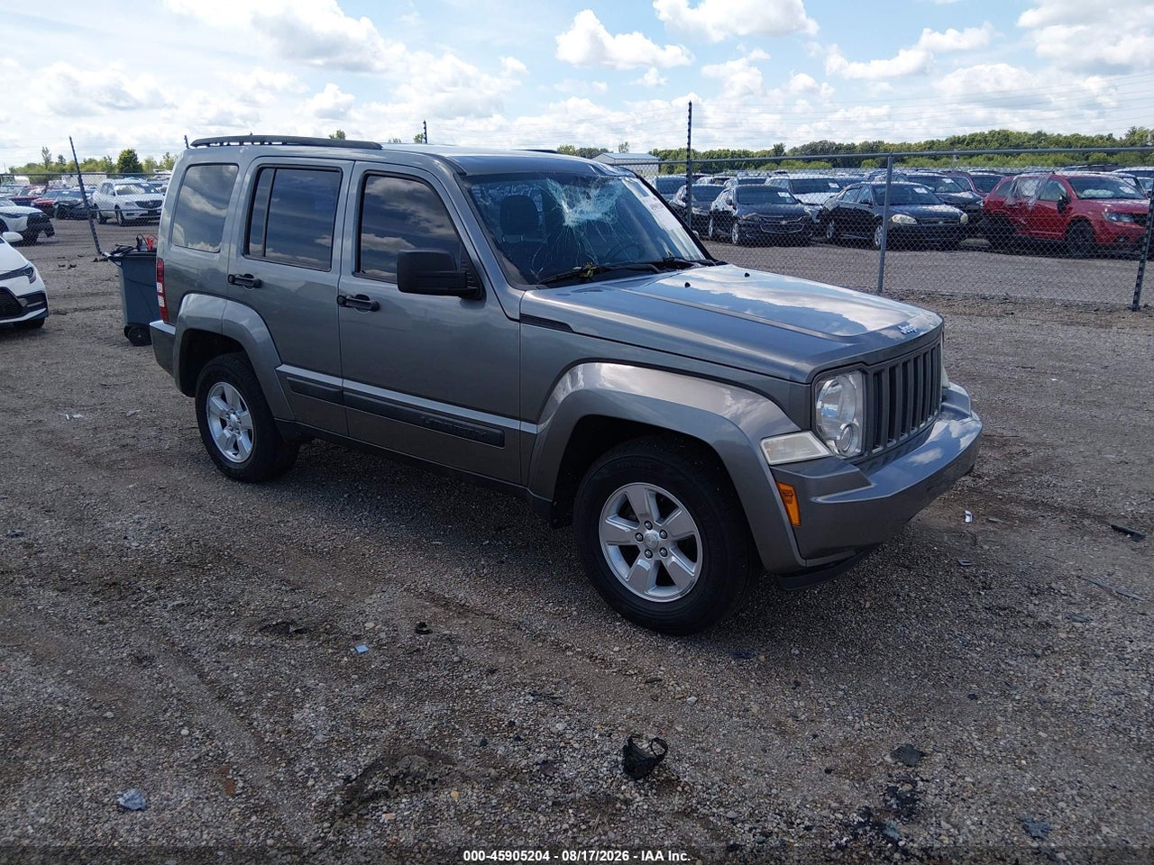 1C4PJMAK6CW****** · 2012 JEEP LIBERTY SPORT