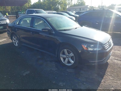 1VWBP7A39CC****** · 2012 VOLKSWAGEN PASSAT 2.5L SE