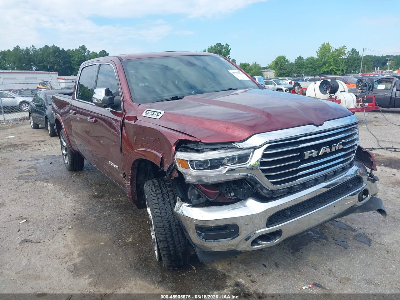 1C6SRFPT4LN****** · 2020 RAM 1500 LIMITED  4X4 6'4 BOX