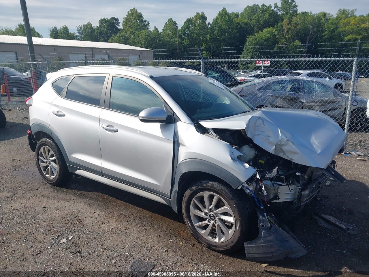 KM8J3CA47JU****** · 2018 HYUNDAI TUCSON SEL PLUS